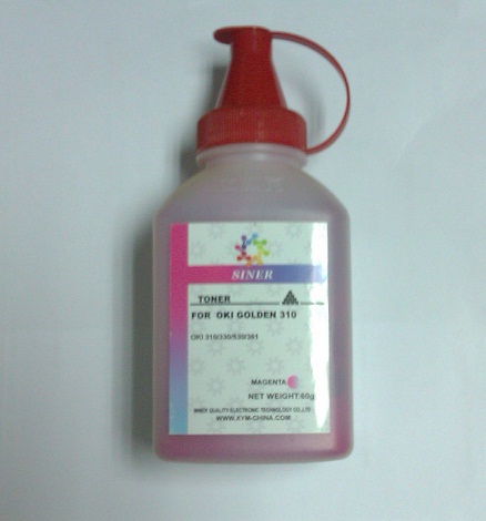 Mực nạp Oki C310 Magenta toner bottle